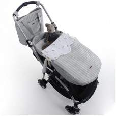 Saco Tres usos capazo Gaspar Gris de Uzturre